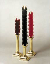 Beeswax Christmas Trees